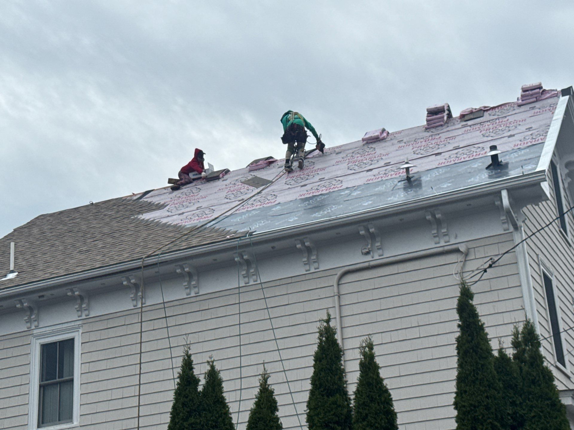 Newburyport Complete Roof Replacement with Solar Venting Skylight by Mighty Dog Roofing of Greater Middlesex County