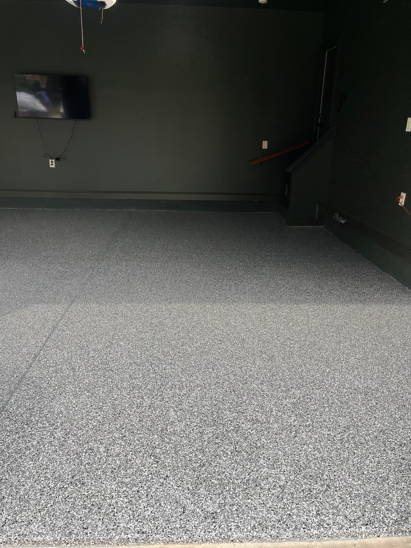 Garage Floor Coating using Wombat by My Garage Floor Guys