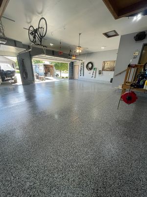 Residential Garage Floor Coating in Sioux Falls