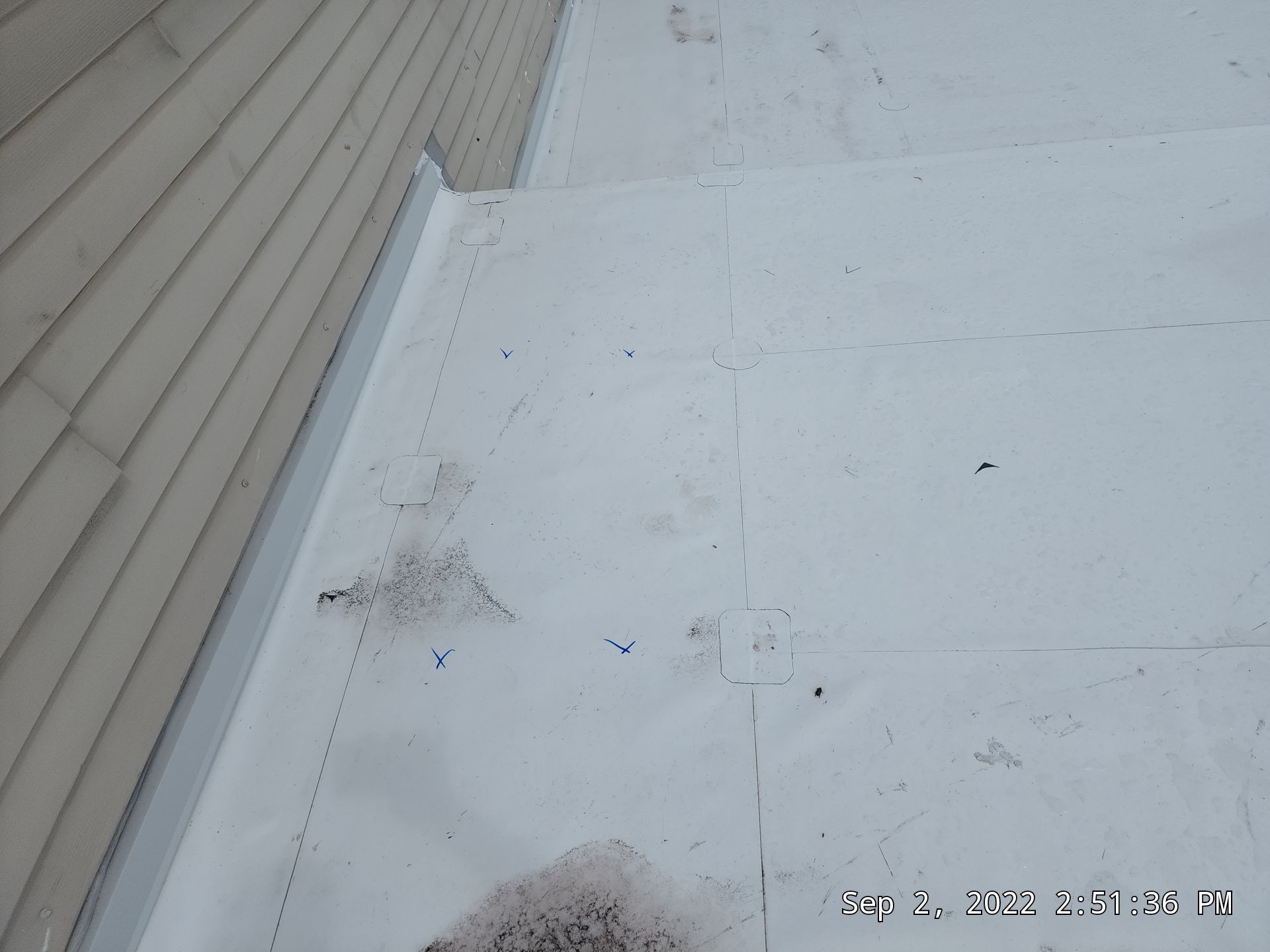 Commercial Roofing Installation using 60 mil PVC by Hostetler Roofing