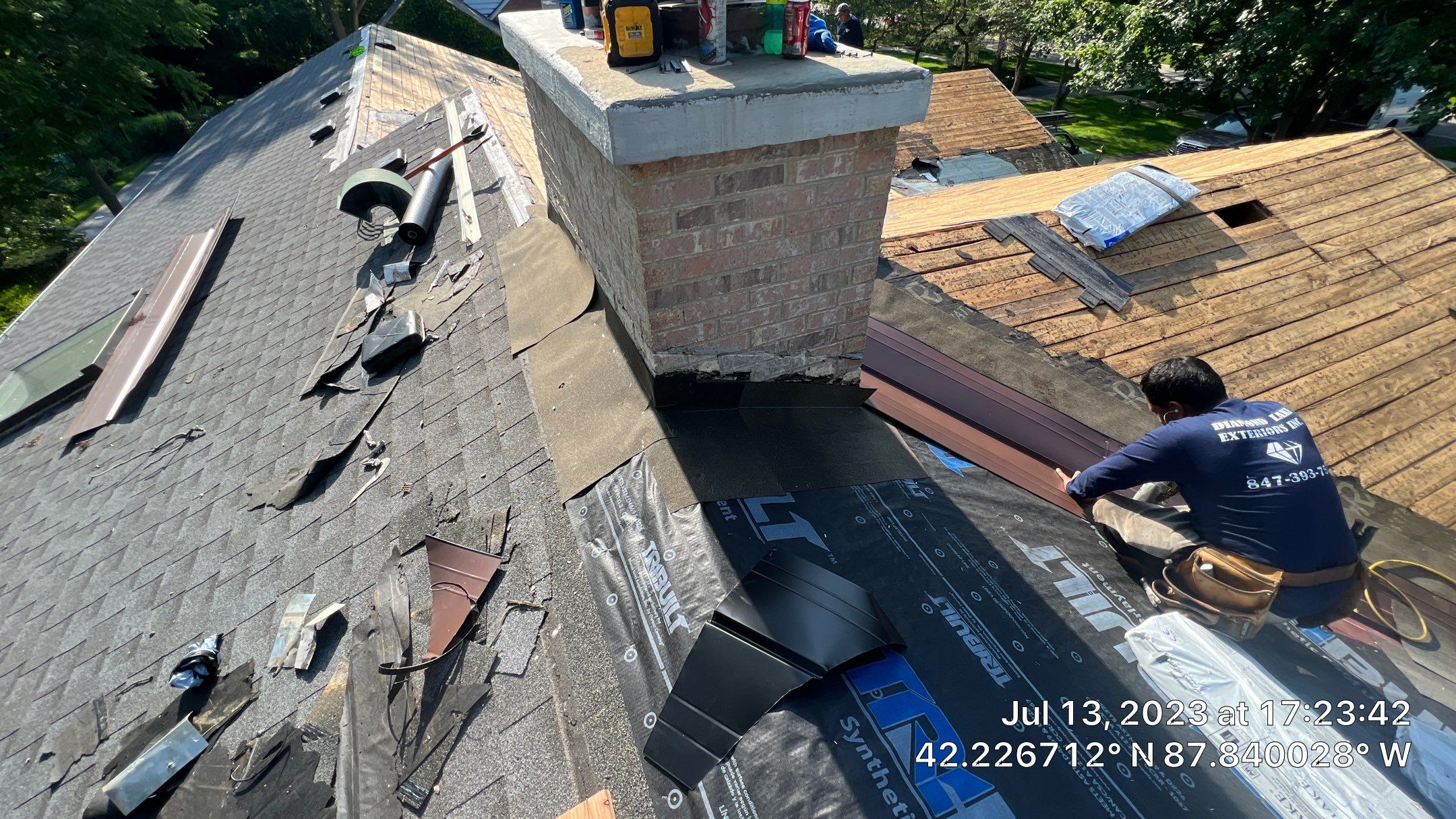Roof Replacement in Lake Forest by Diamond Lake Exteriors