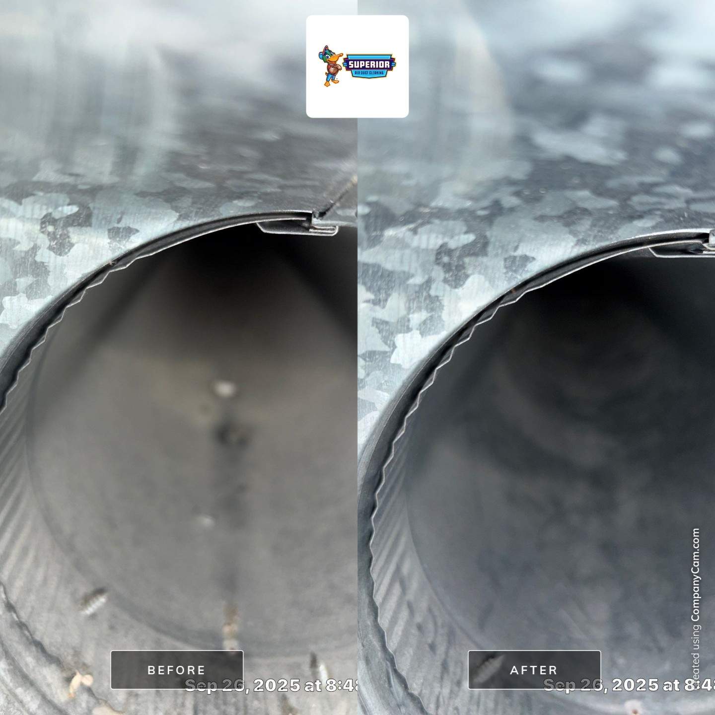 Air Duct Cleaning With a Vacuum Truck in Grove City, PA by Superior Air Duct Cleaning