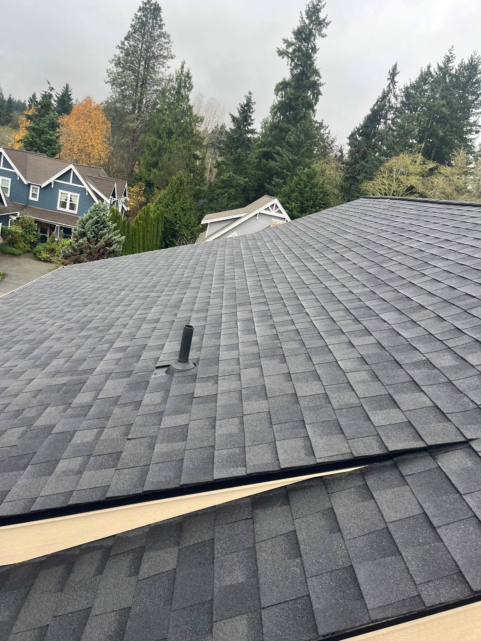 Residential Roof Replacement in Bainbridge Island, WA by Hanley Construction