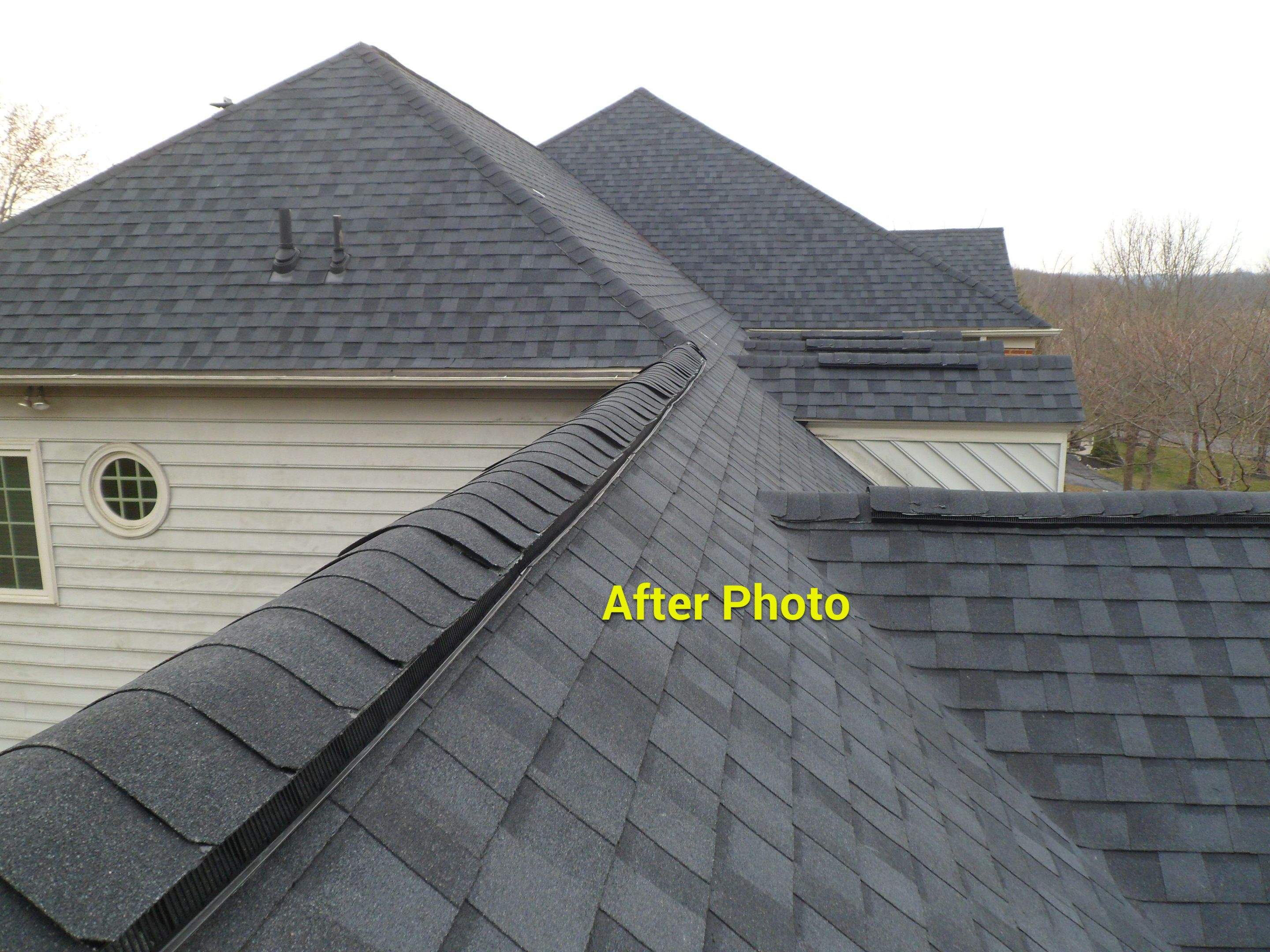New Roof Installation & New Gutters and downspouts  by Alpha Design Services