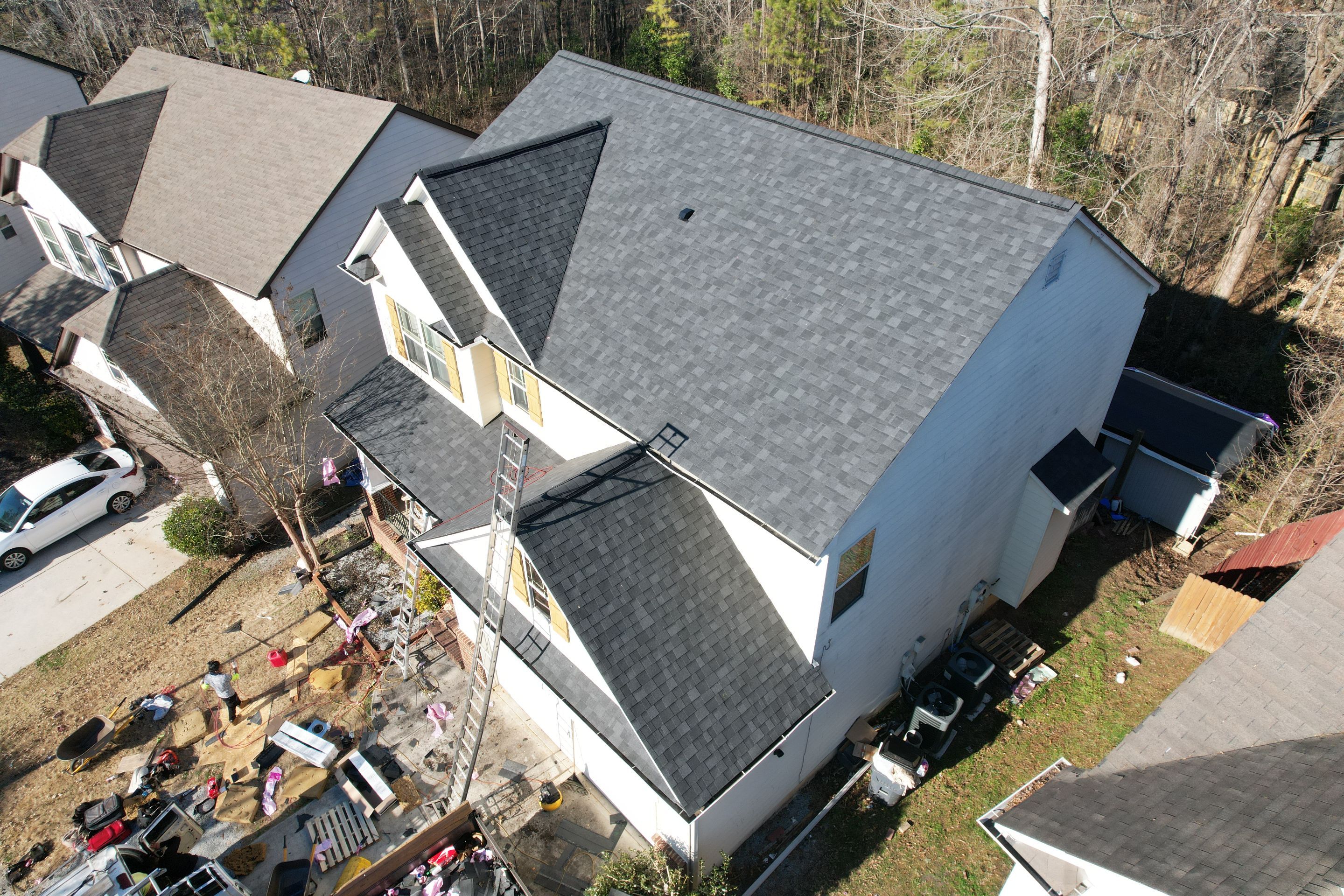 Residential Roofing Installation using Owens Corning by Inspector Roofing and Restoration