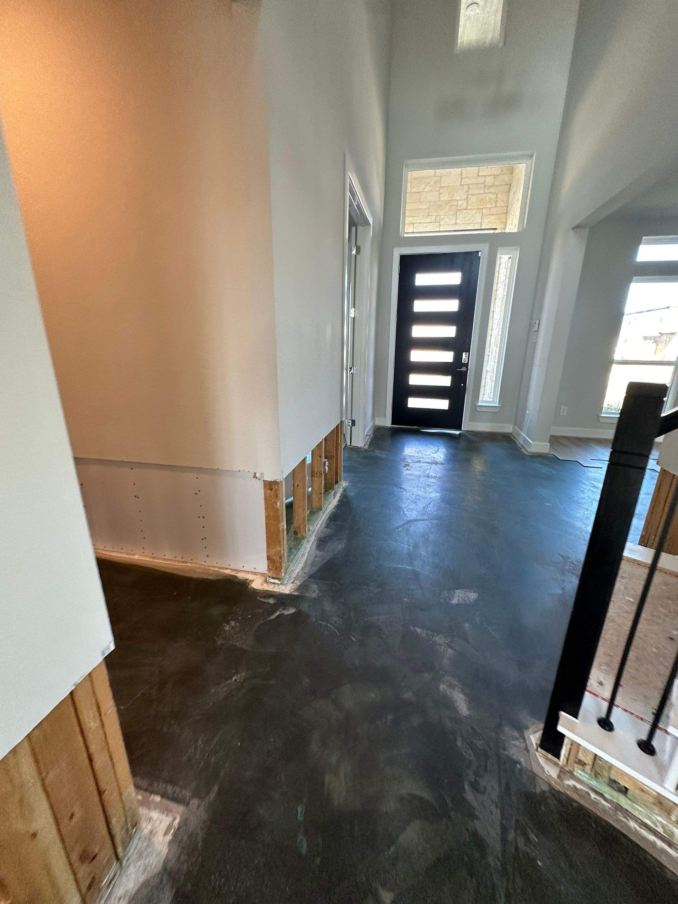Post-Water Damage Reconstruction – Newly Built Home by L&T General Contractors and Restoration INC