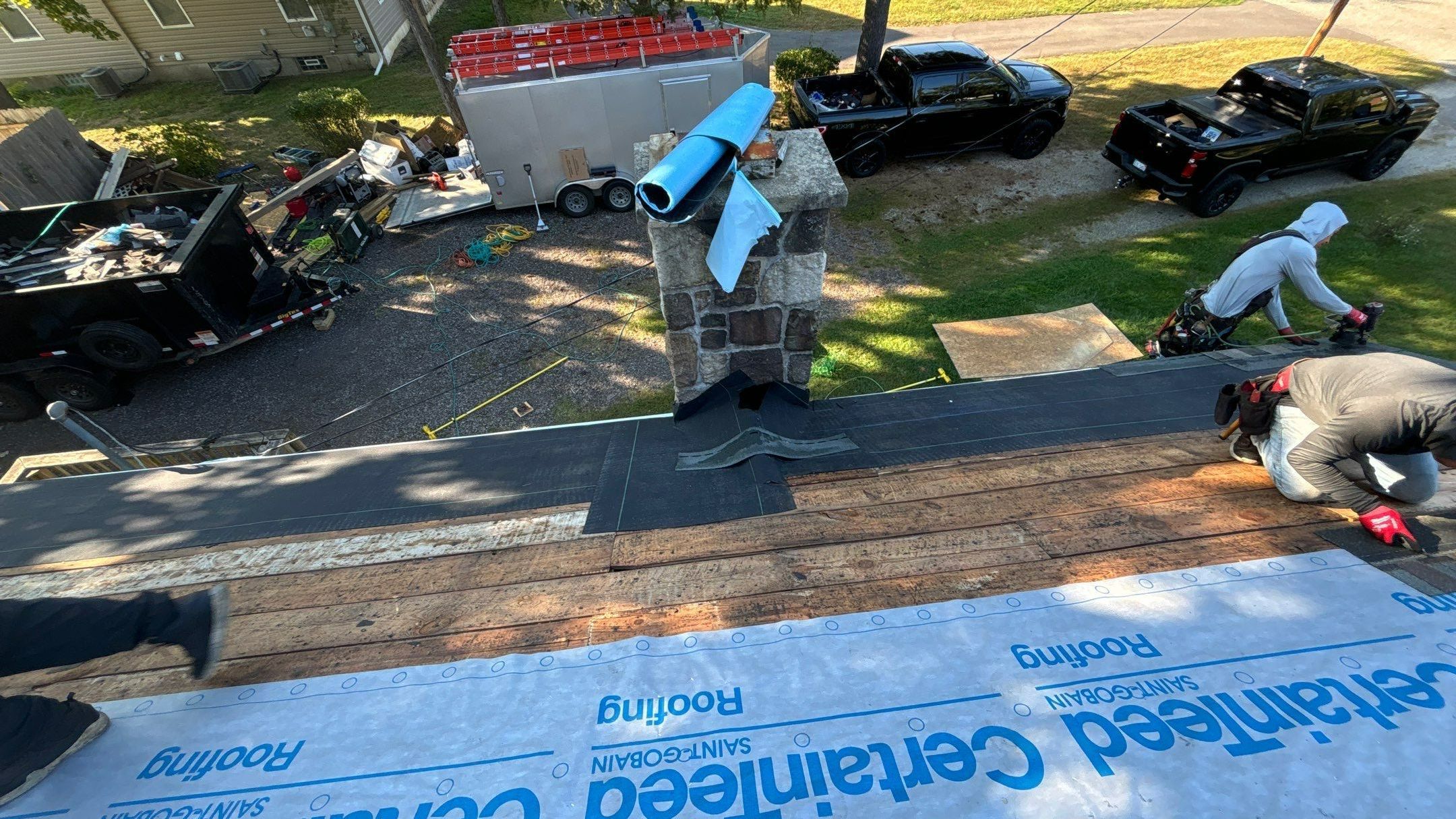 Roof Replacement using CertainTeed Northgate by 180 Contractors