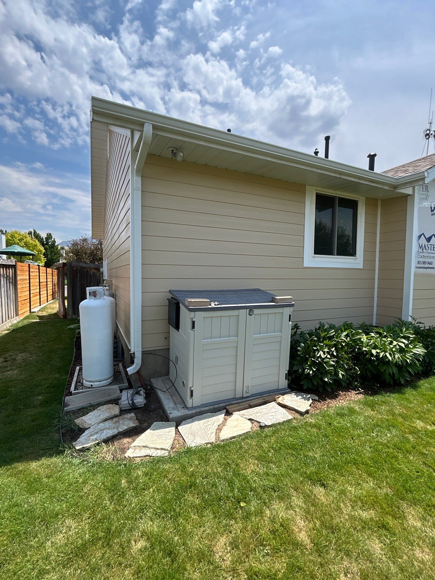 Project in Orem by Master Rain Gutters.