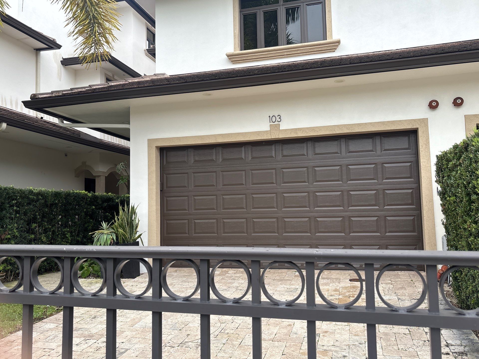 Large Scale Commercial Exterior Isle of Venice Drive, Fort Lauderdale by John “The Greek” Painting