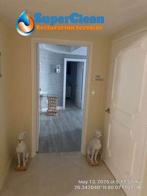 Water Damage Restoration and Structural Drying in Boca Raton