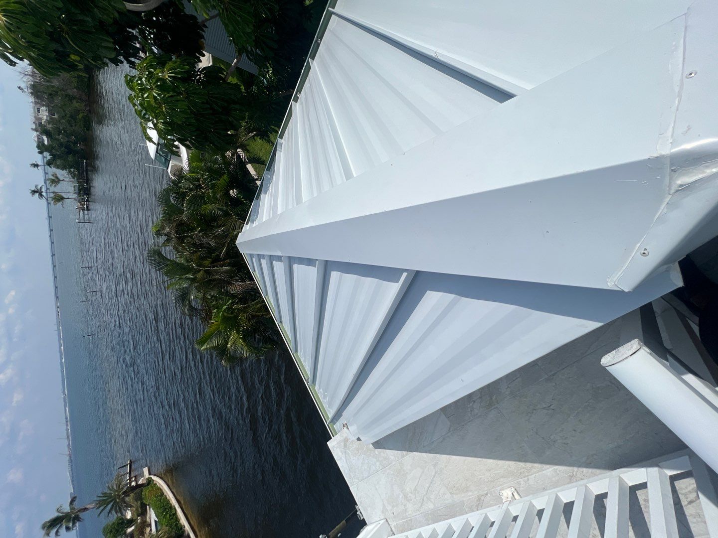 Sanibel Island Standing Seam Roof Replacement by Four Peaks Roofing