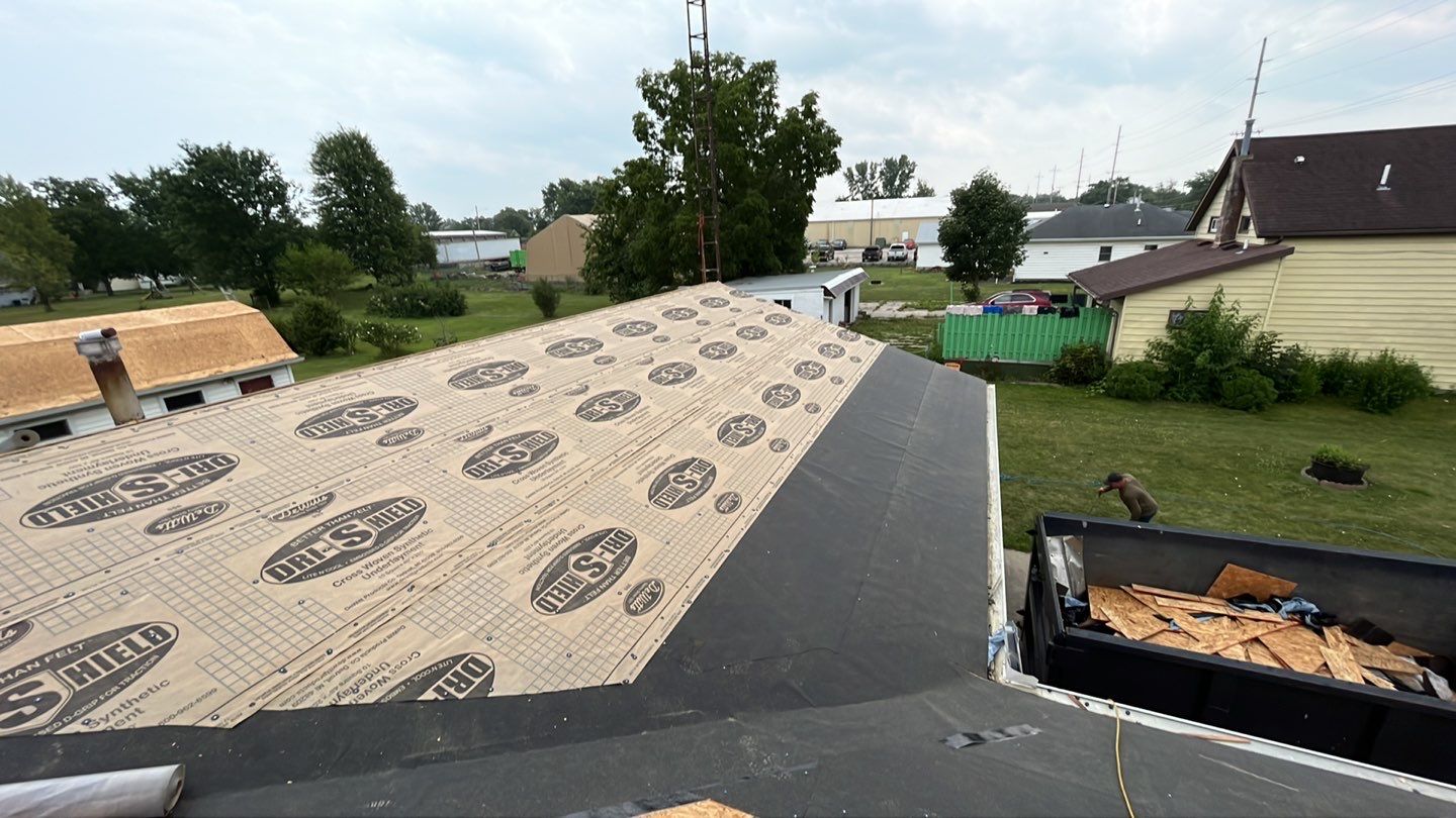 Residential Roofing Installation using GAF Timberline HDZ Barkwood by Nitro Roofing and Construction