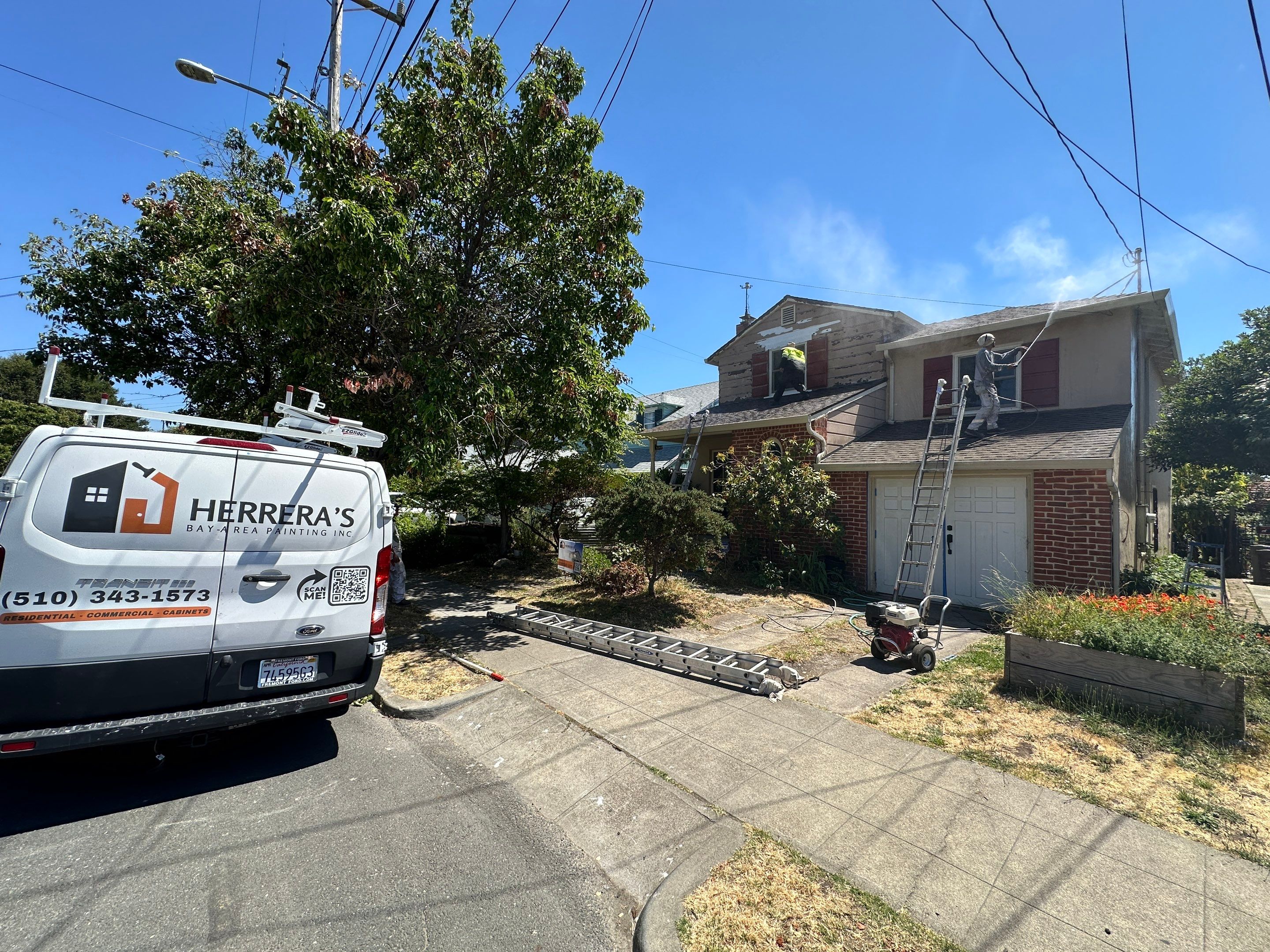 Project in Oakland by Herrera’s Bay Area Painting inc.