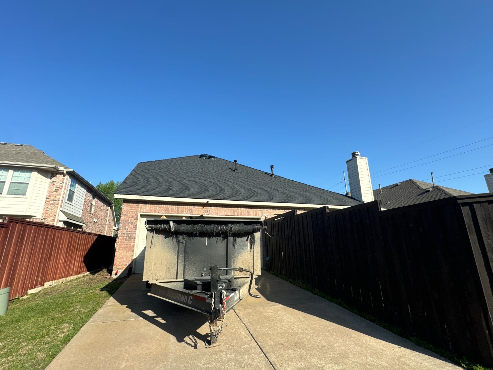 Project in Frisco by Zeus Exteriors