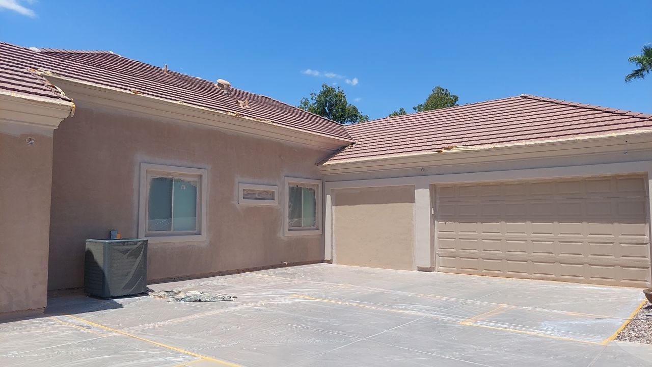 Exterior Paint Job in Mesa by Crash of Rhinos Painting & Garage Floors