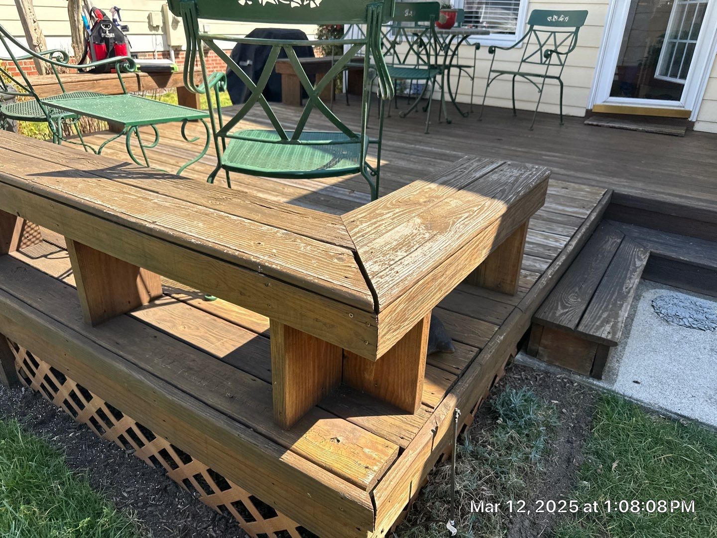 Weathered Deck using Wood Sealant + Board Replacements by DuraSeal