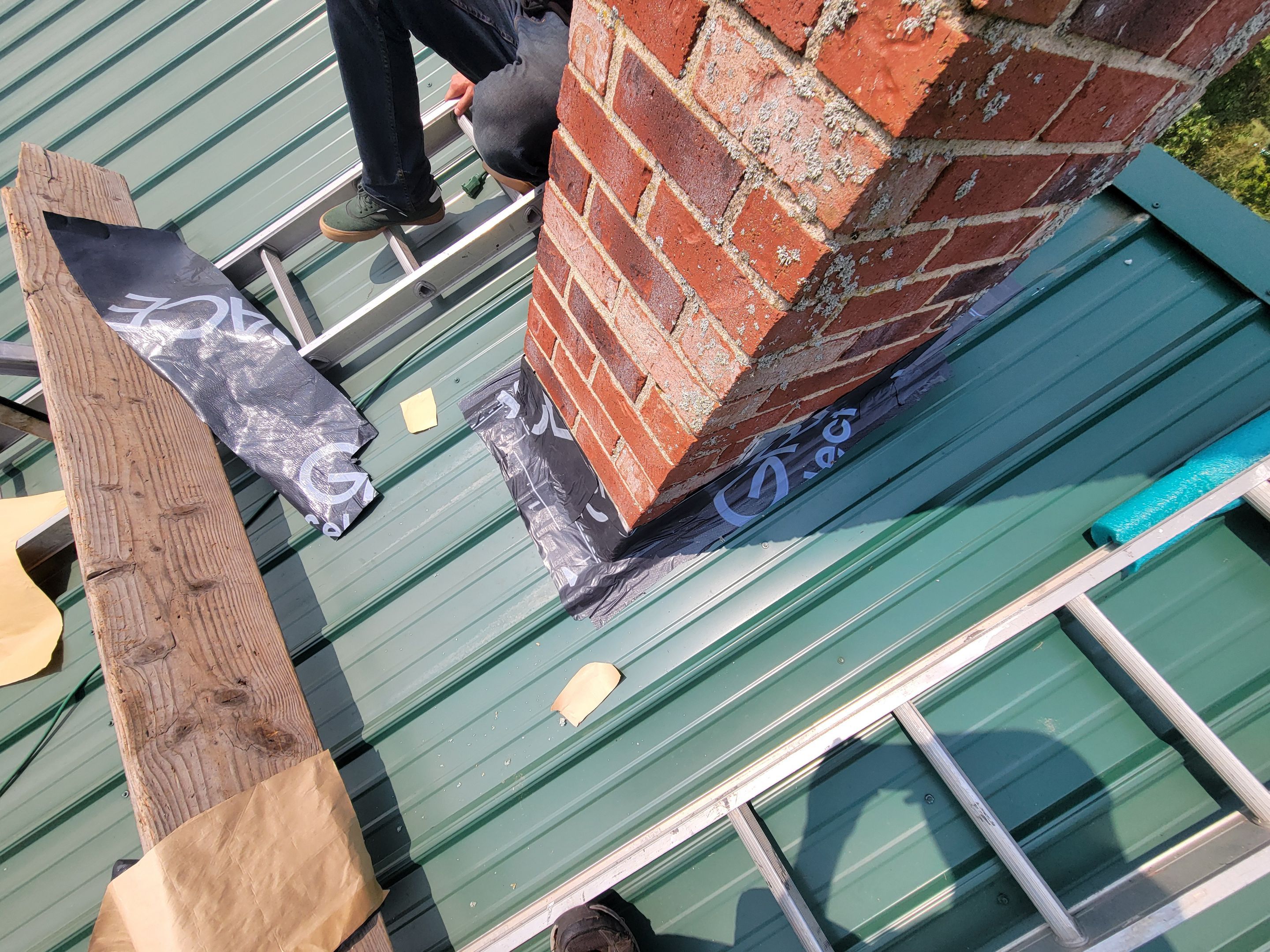 Roof Repair using All Thats Metal 29g Currigated  by The B.A.R Roofing