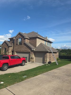 Big repairs on a big house (Spicewood)
