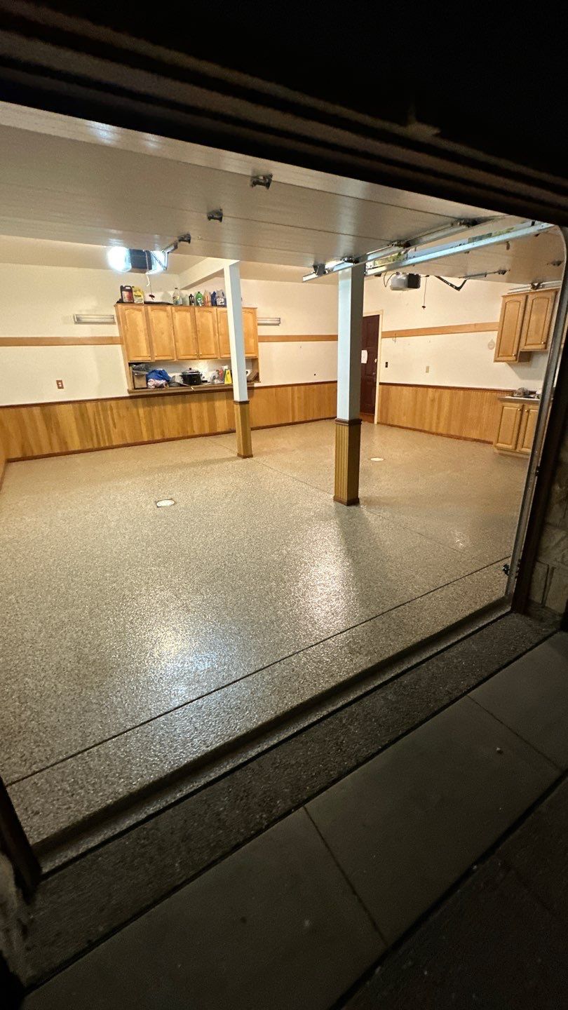 Garage Project in Canonsburg by Floors in a Day, Inc