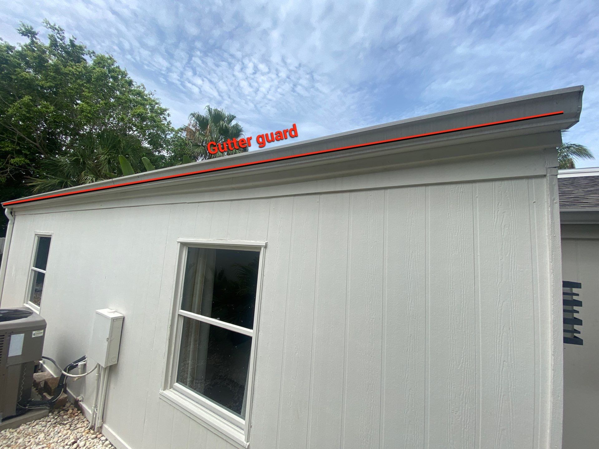 Gutter Guard System Gutters in Sarasota FL by Gutter Professors