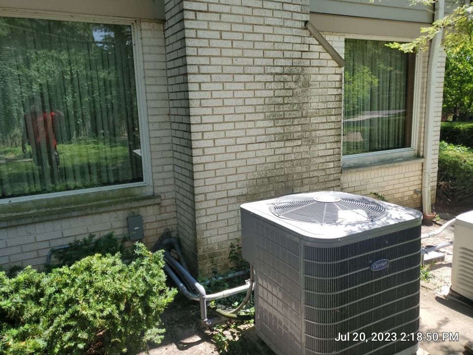 Aggregate concrete cleaning and sealing using Surebond SB-9000 by Northern Power Washing LLC.