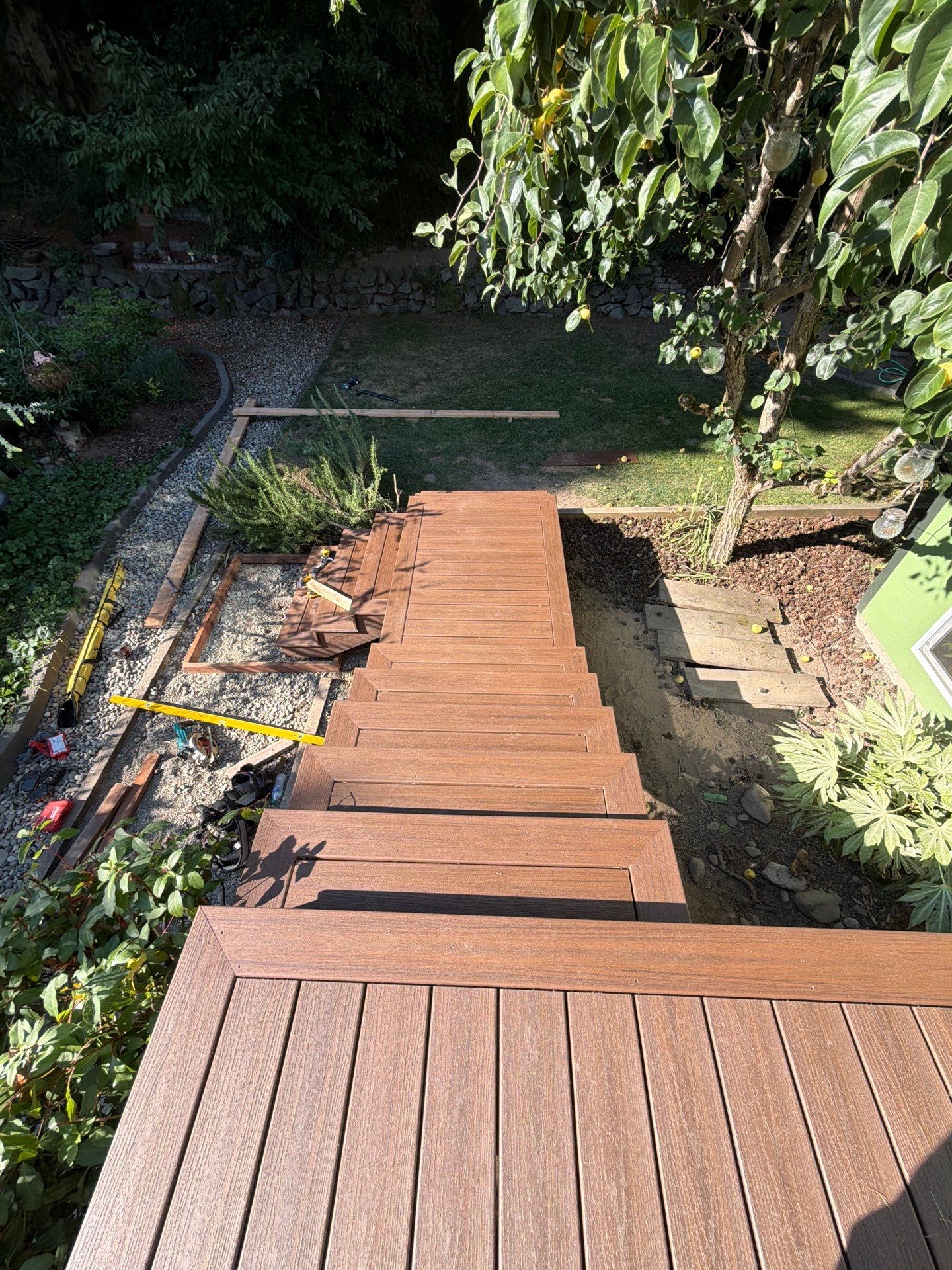 Composite Deck Replacement and Structural Footing Installation in Normandy Park by Emerald City Energy 
