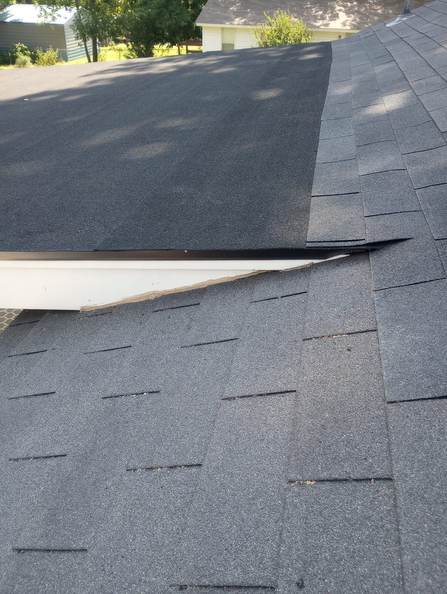 Flat Roof Replacement in Harrah, OK by McCann's Roofing and Construction