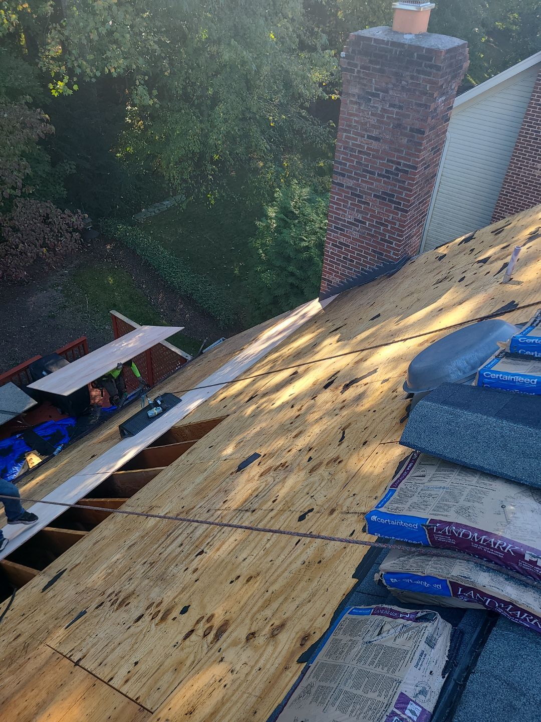 Burke: Residential Roof Replacement with CertainTeed Landmark Pro Designer Shingles in Max Def Charcoal Black by RM Banning, Inc.