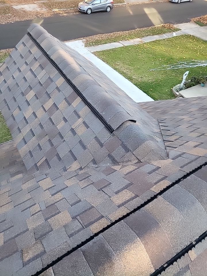 ATLAS PINNACLE PRISTINE COLOR: COPPER CANYON DRIP EDGE: WHITE by Eagle Eye Roofing