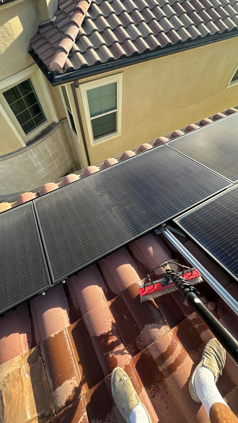 Portola Hills Solar Panel Cleaning by Property Cleaning Experts, LLC