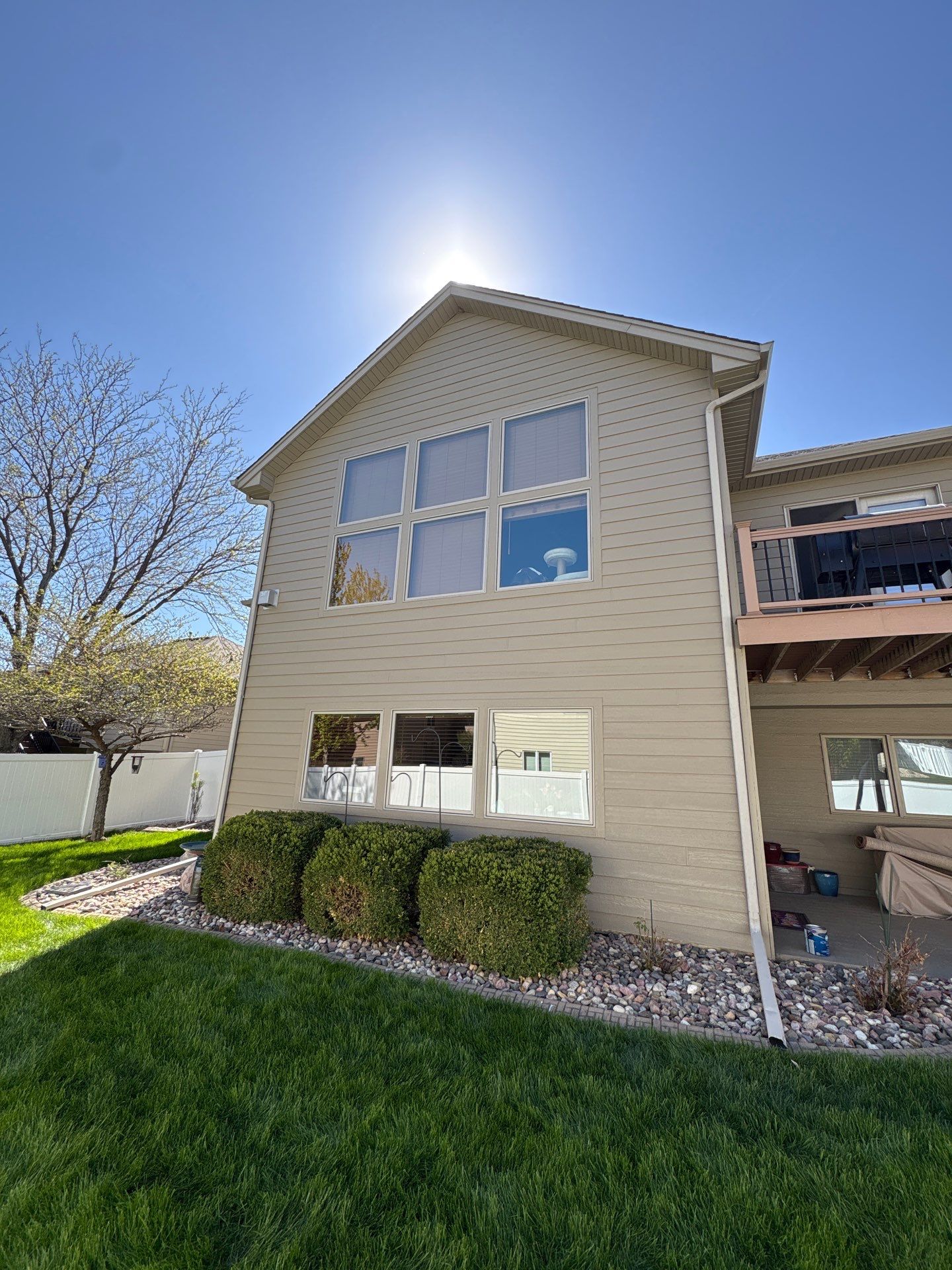 Residential Exterior Painting and Siding Refresh in Sioux Falls by Select Painting, Coatings & Garage Cabinets