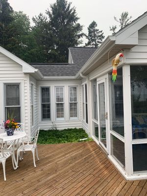 Seamless Gutter Installation for Frankfort Home and Sunroom