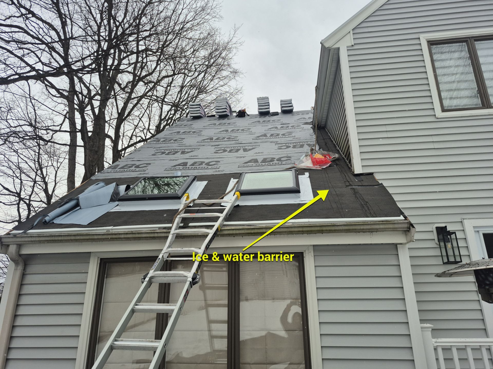 Project in Wethersfield, CT by Eagleview Restoration LLC