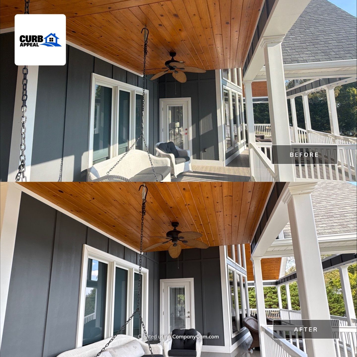 Project in Chattanooga by Curb Appeal 