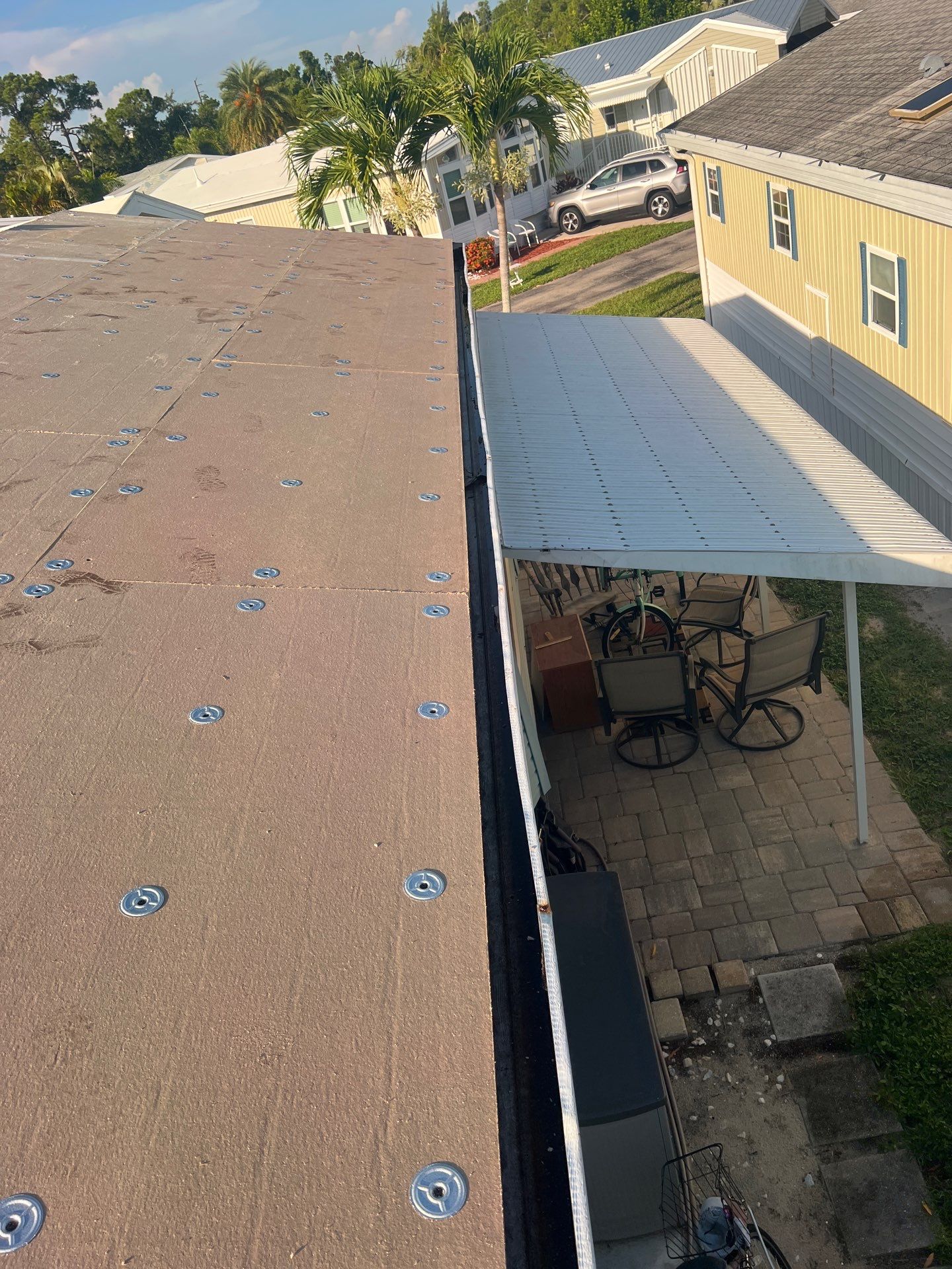 TPO Roofing System on Enclosed Lanai by Durabilis Roofing INC