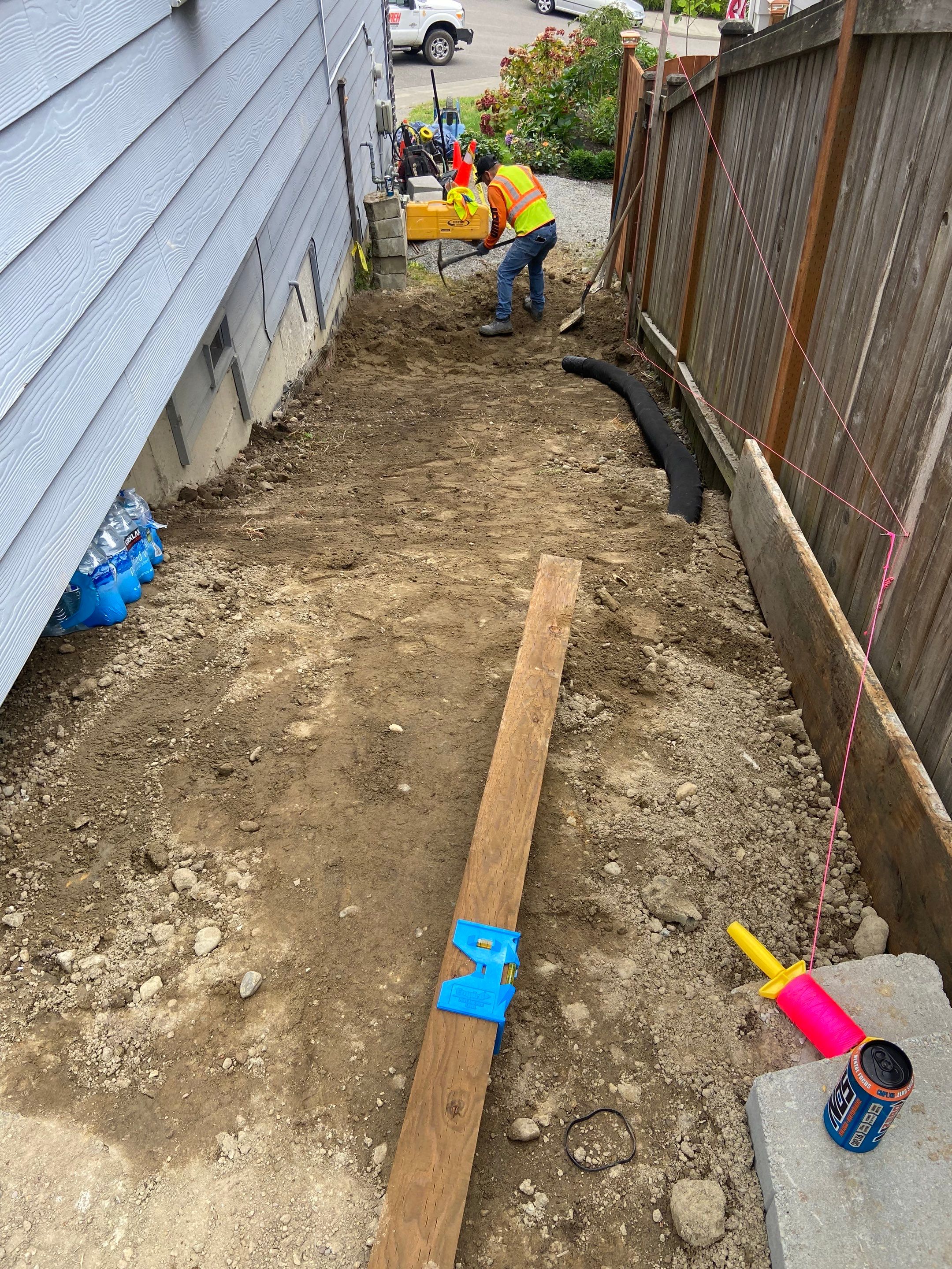 Jireh Outdoor Projects | Concrete Stair Repair and Retaining Wall by Jireh Asphalt & Concrete Inc 