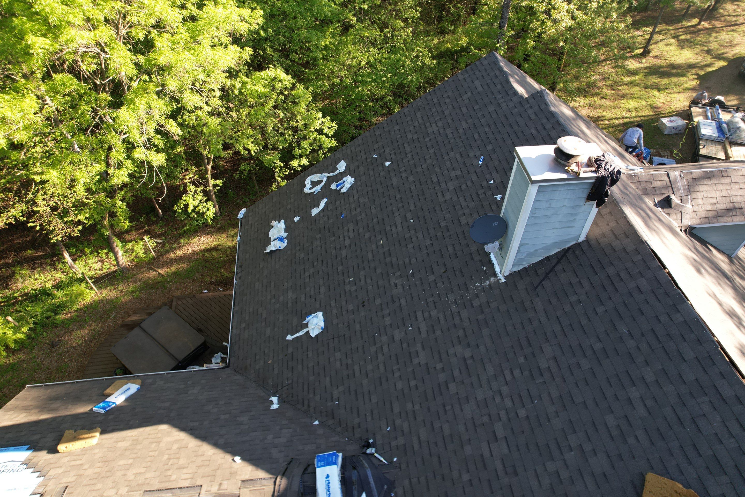 Residential Shingle Reroof using Malarkey Vista by Hostetler Roofing