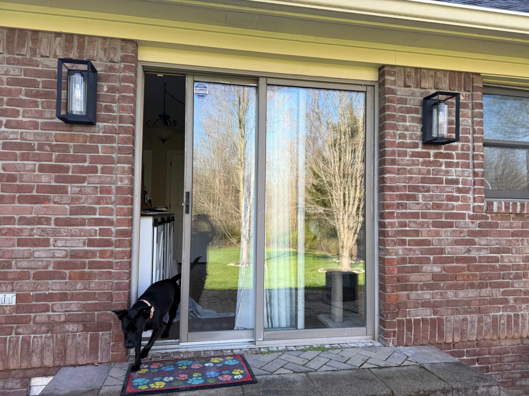 Black Sliding Patio Door and Window Replacement in Avon by Merrifield Exteriors, LLC
