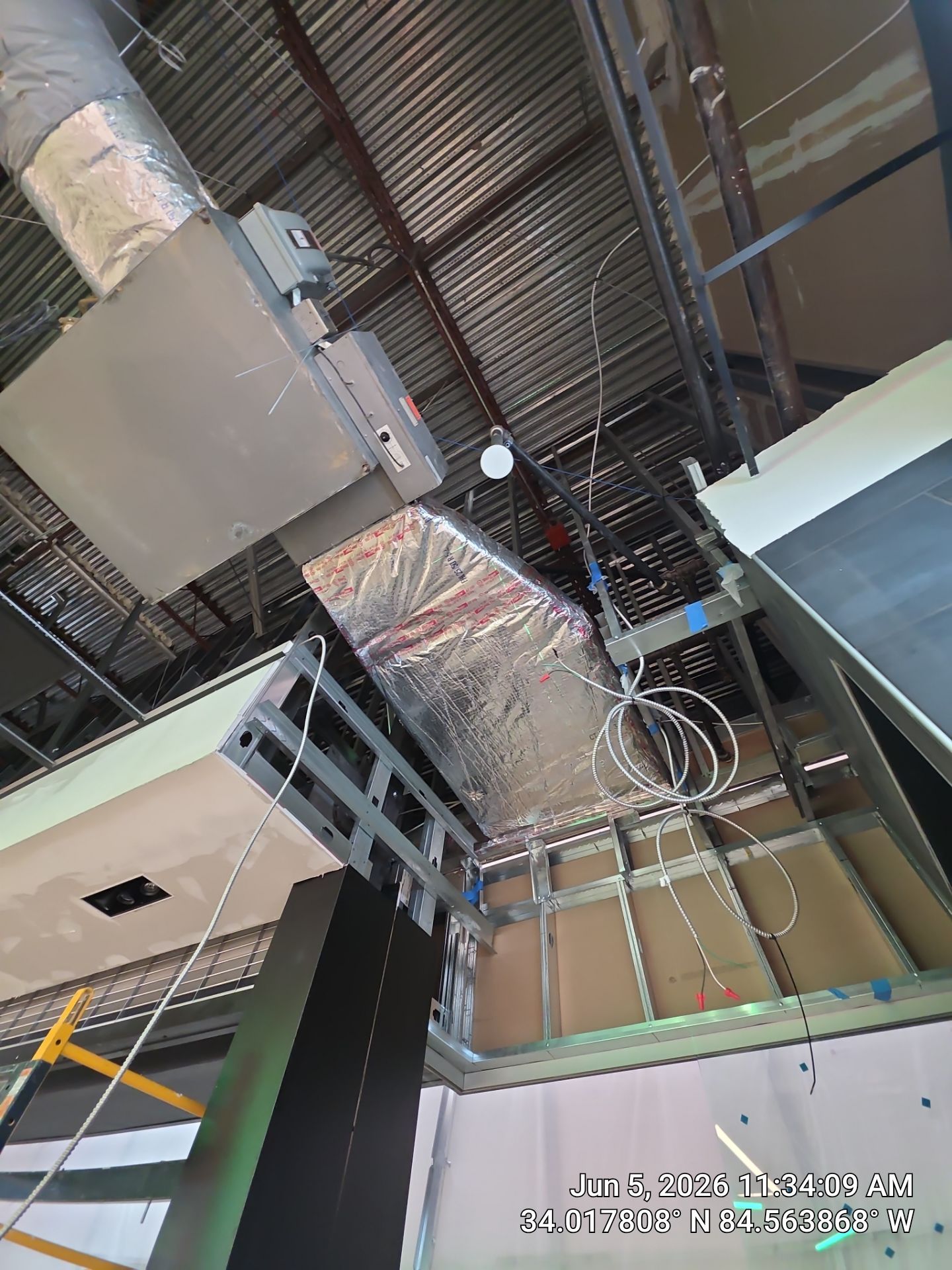 Commercial HVAC System and Custom Ductwork Installation in Kennesaw by Veasey Mechanical Services 