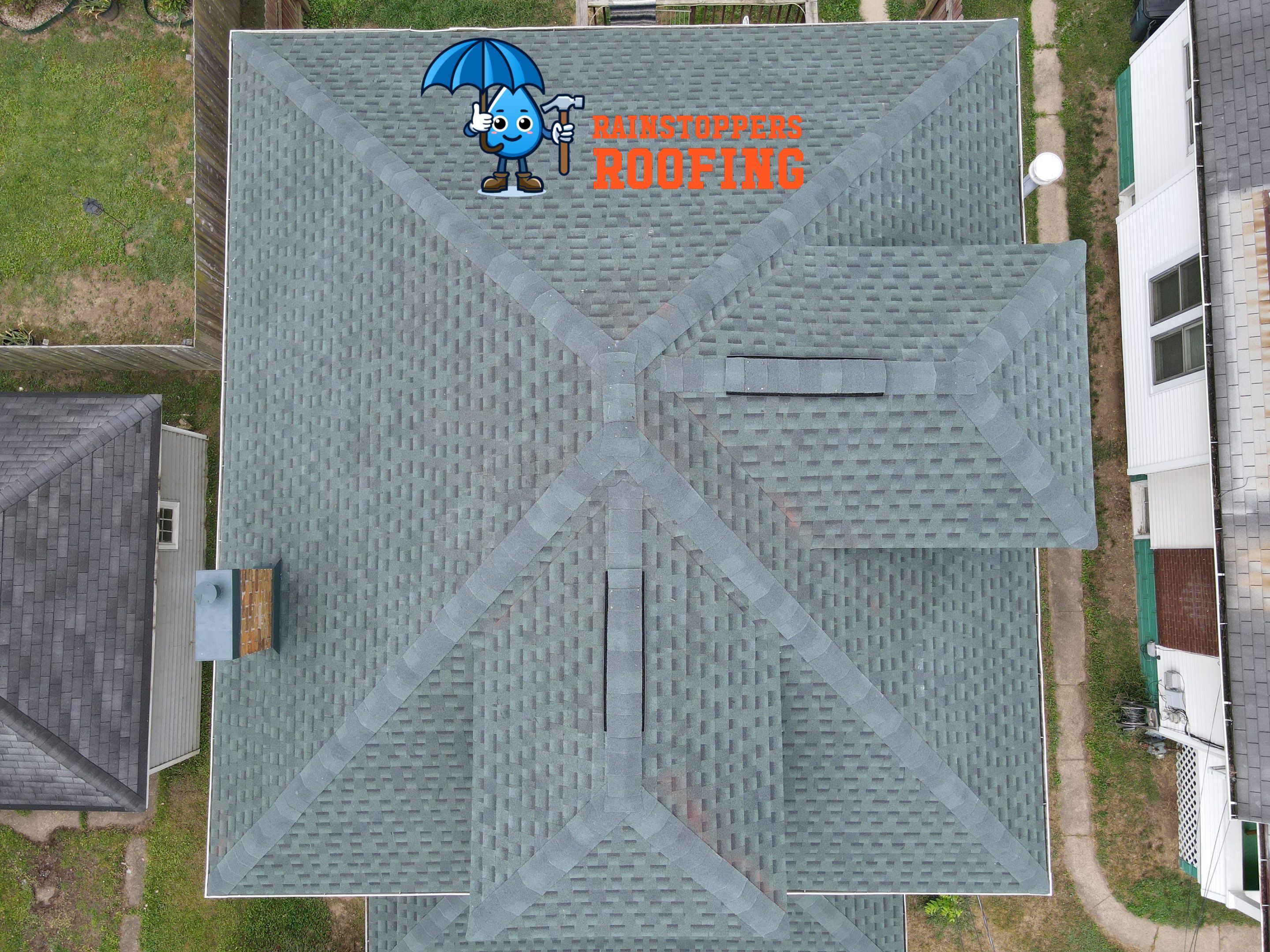 Residential Roofing Installation using Timberline HDZ by Rainstoppers Roofing