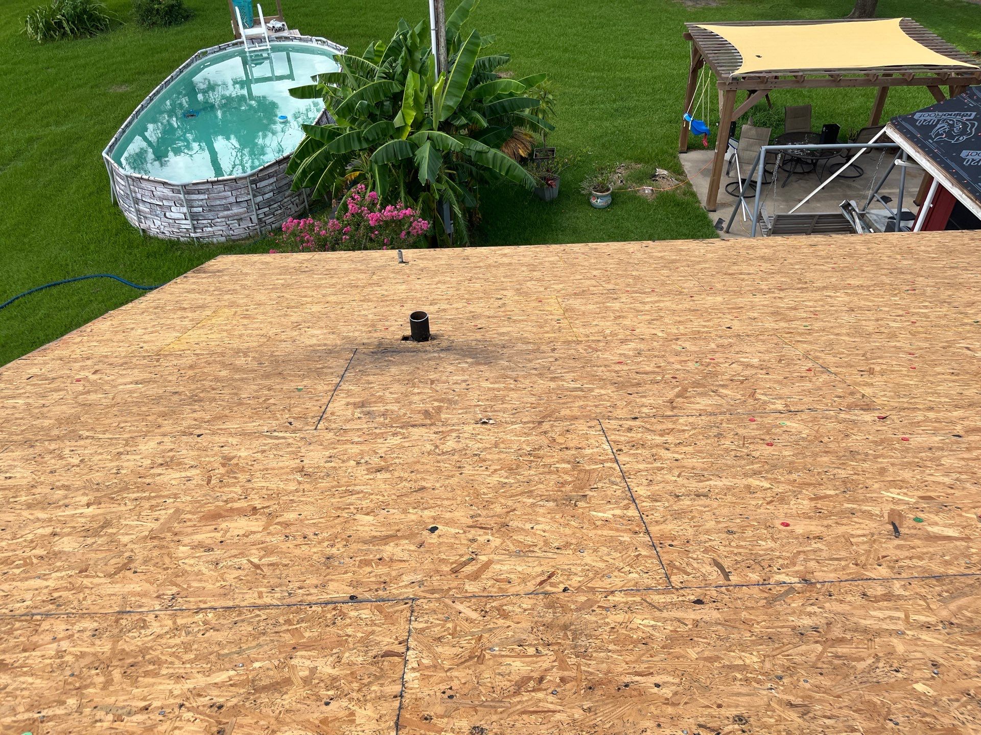 Residential Roofing Installation using Owen's Corning Duration (Lifetime) Shingles by Roof Repair Company