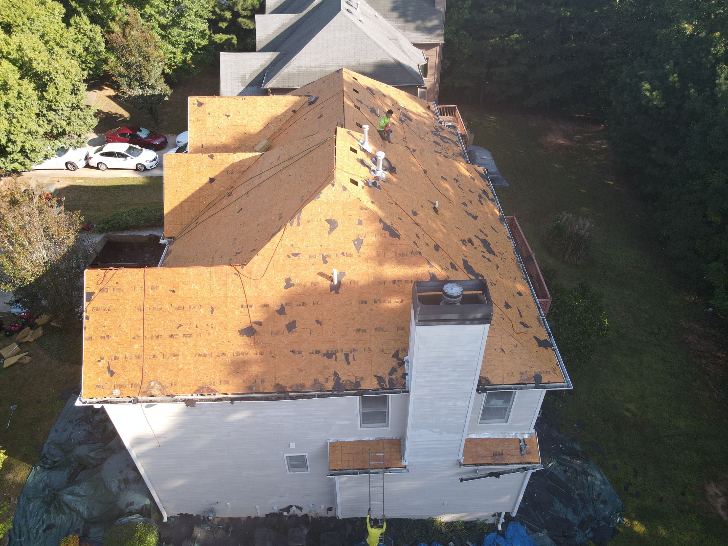 Residential Roofing Installation using Owens Corning by Inspector Roofing and Restoration