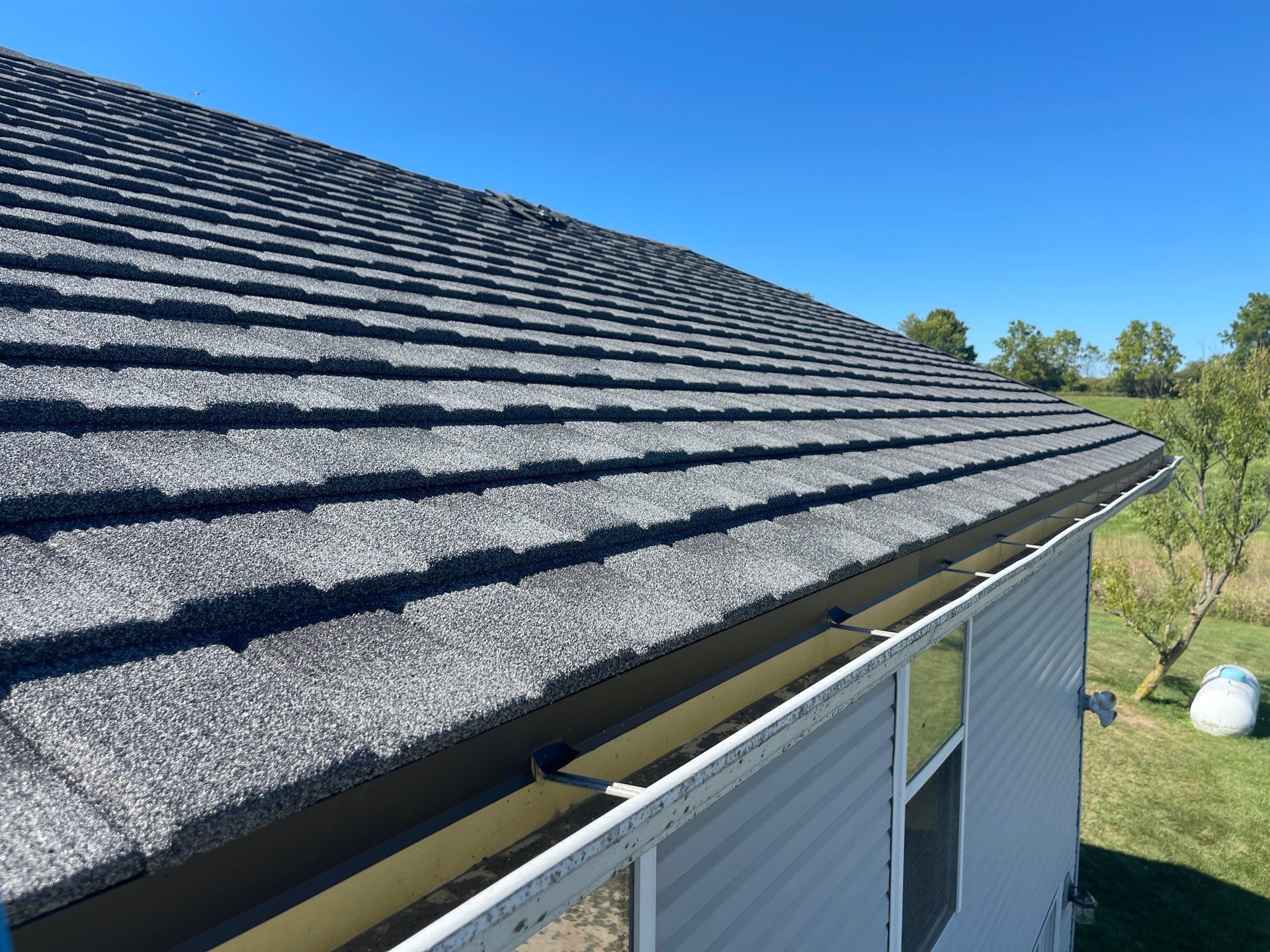 Stone Coated Metal Roof Installation in Columbia City, Indiana by 4Ever Metal Roofing