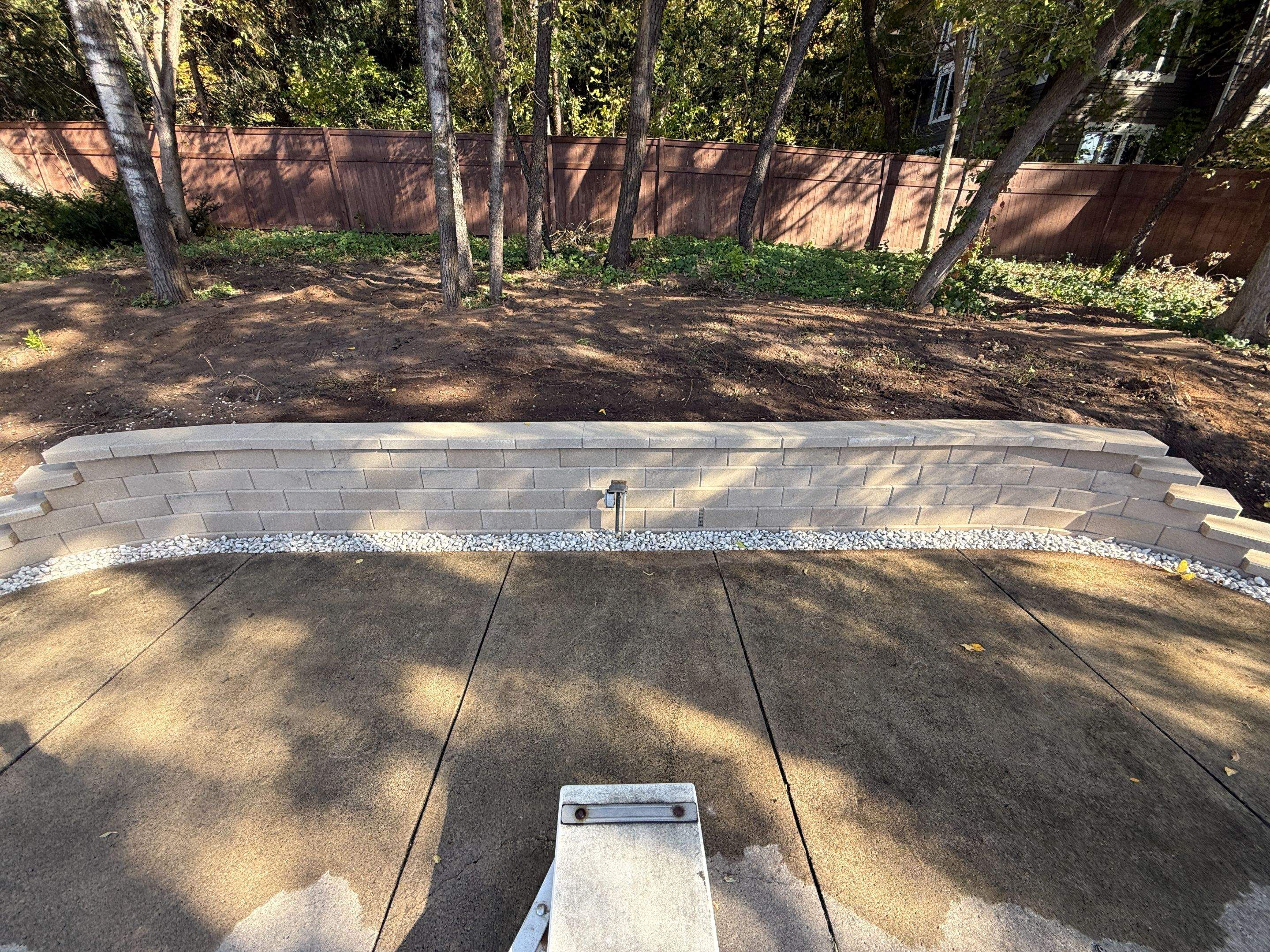 Retaining Wall by Sota landscaping