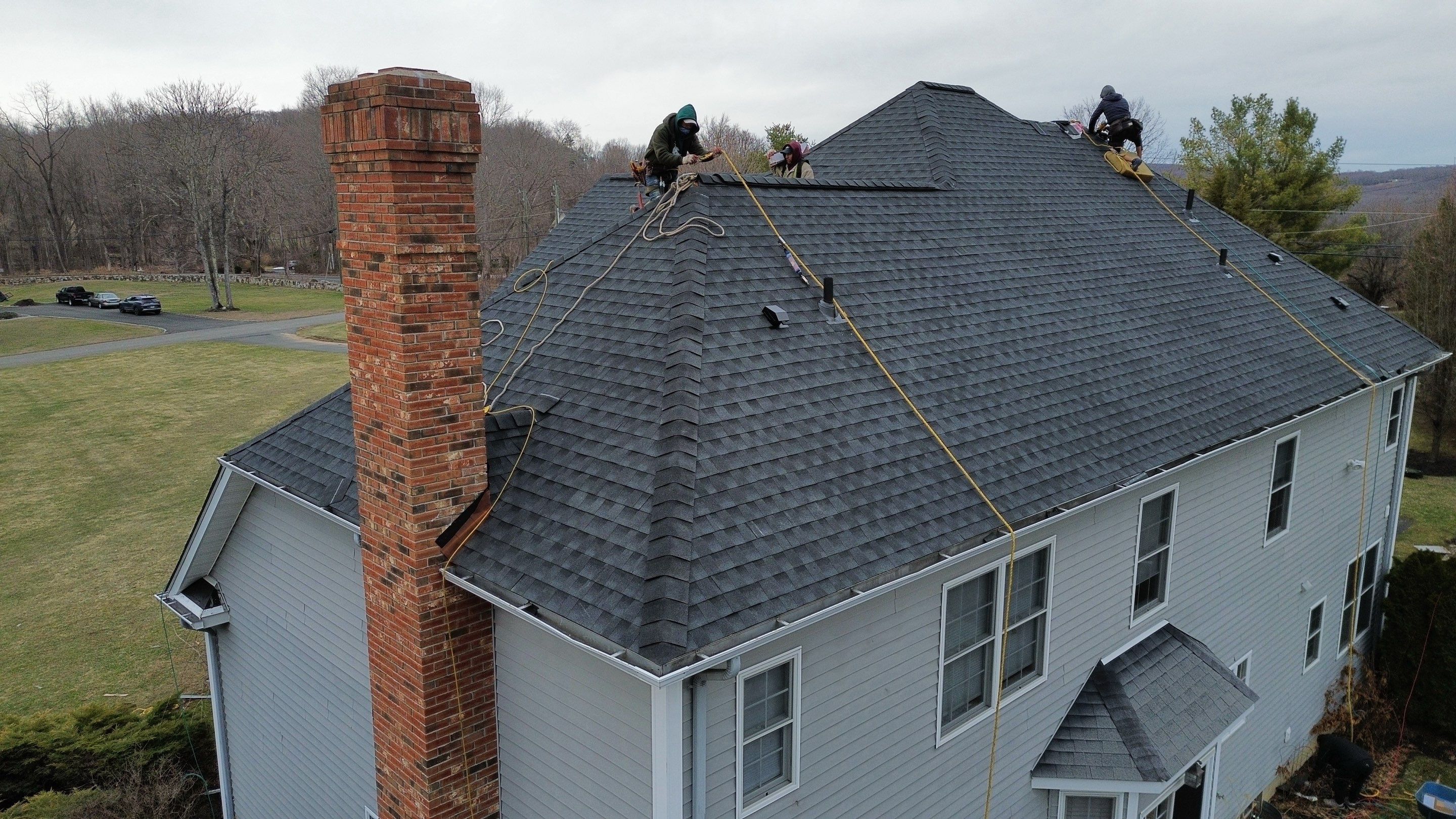 Federowicz Roof Completion by Royal Restoration CT 