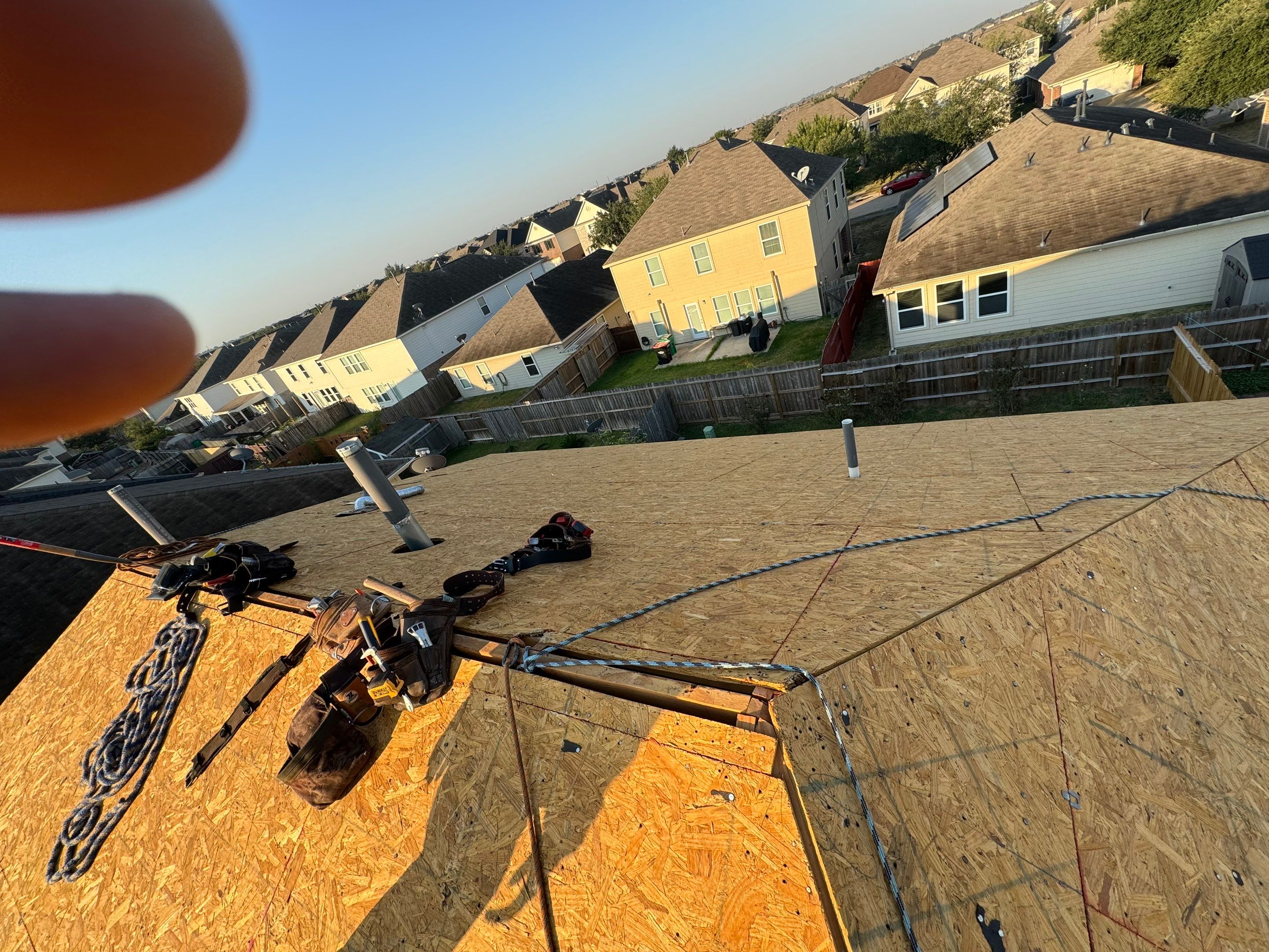 Residential Roofing Repair using Owen's Corning Duration (Lifetime) Shingles by Roof Repair Services LLC