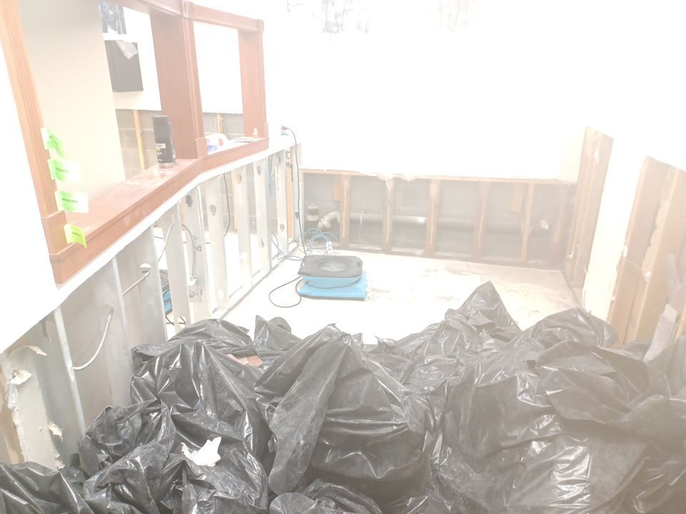 Project in West Bloomfield Township by EzDry Water Mitigation & Property Restoration