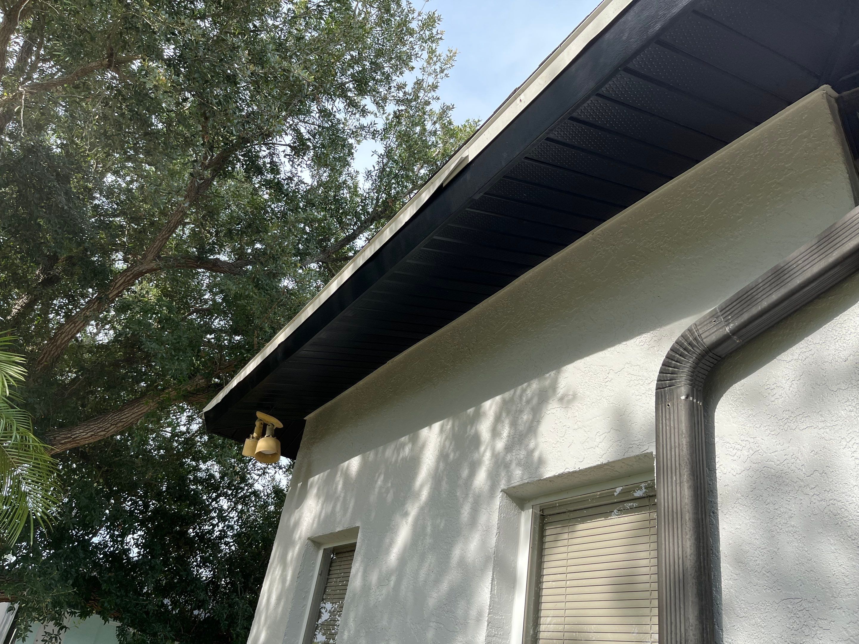 New Soffit and Fascia and Gutters in North Fort Myers FL by Gutter Professors
