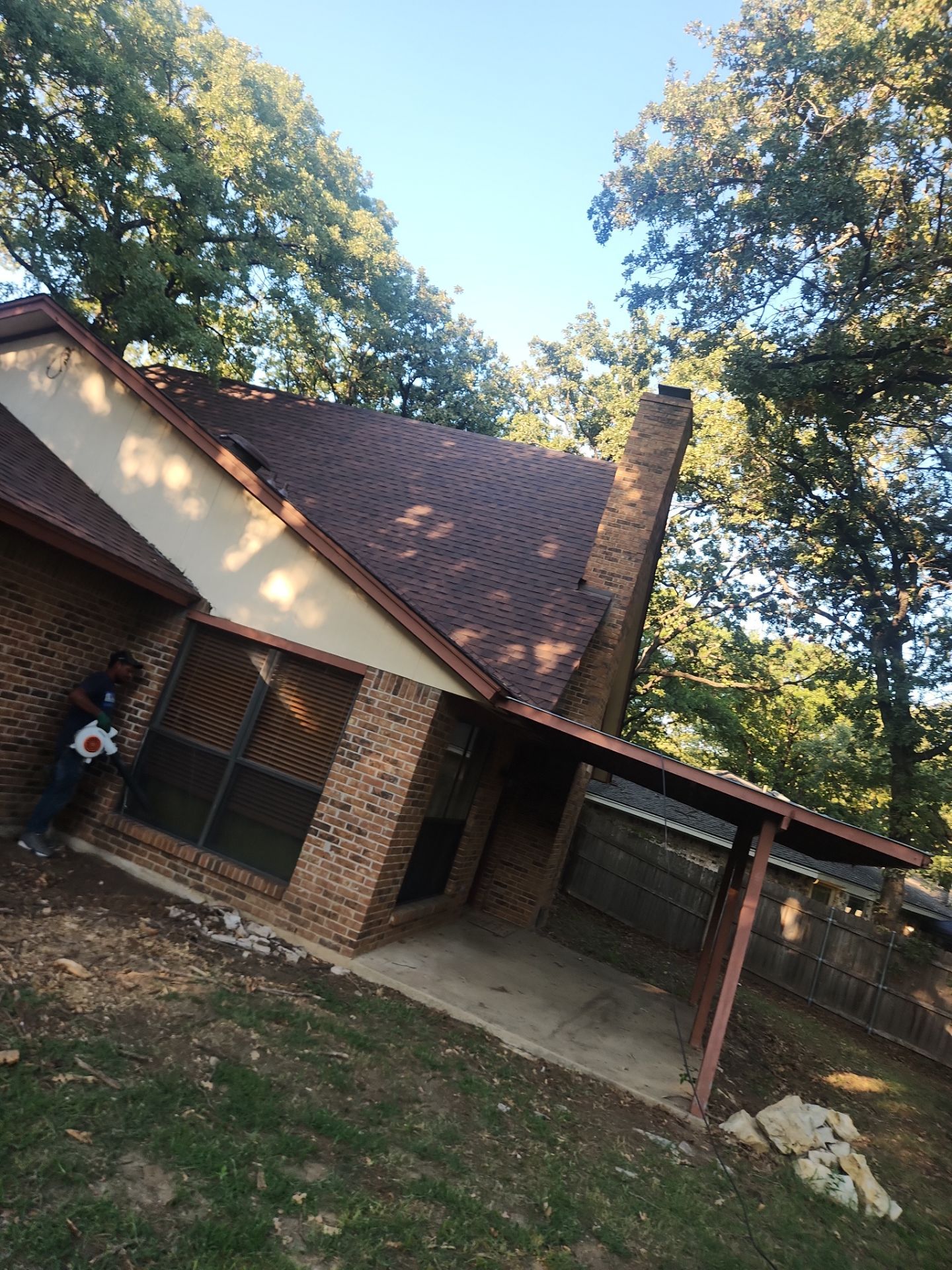 Project in Azle by Lonestar Roofing and Restoration LLC.