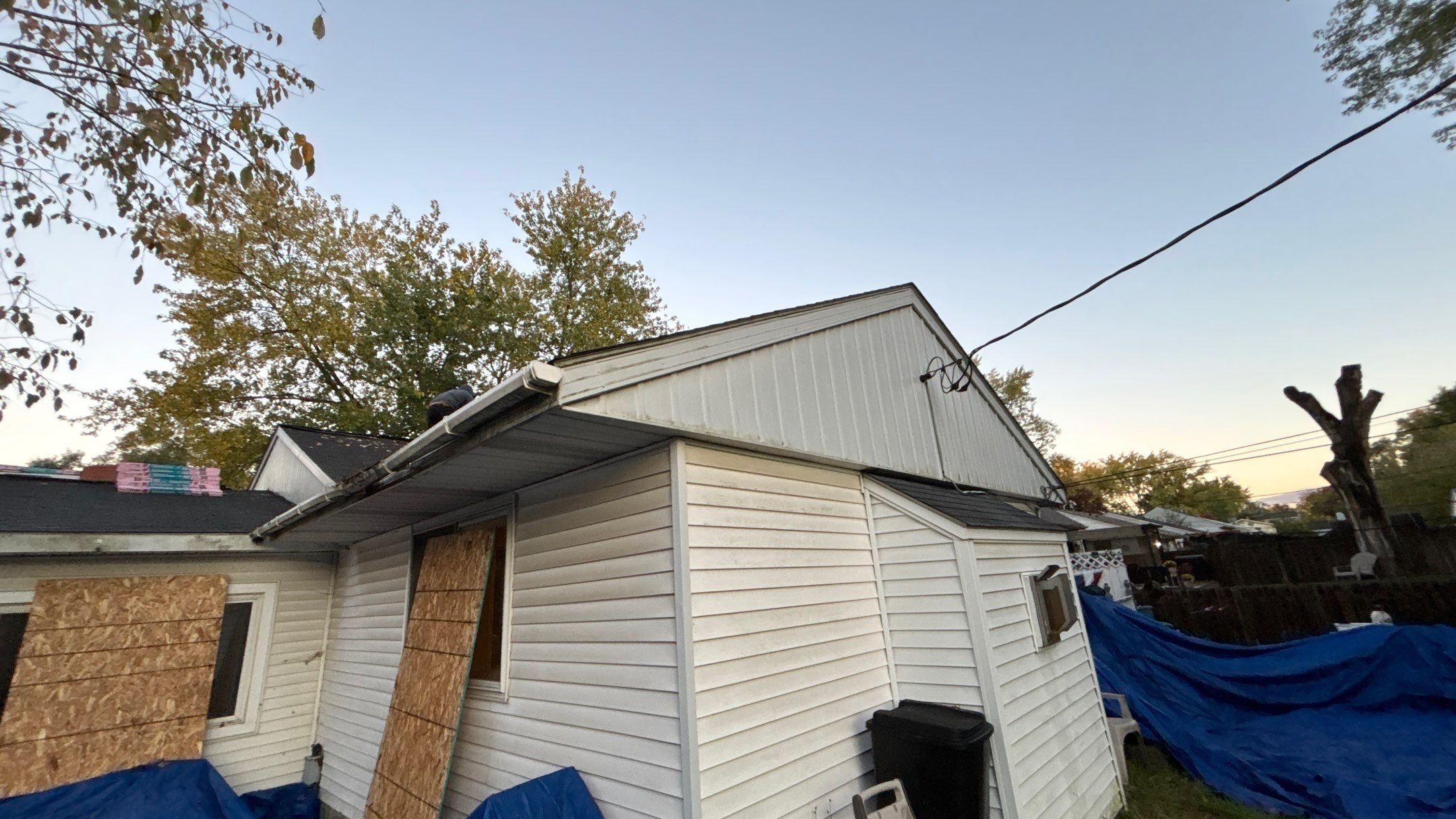 Roof Replacement using Owens Corning Estate Gray by 180 Contractors